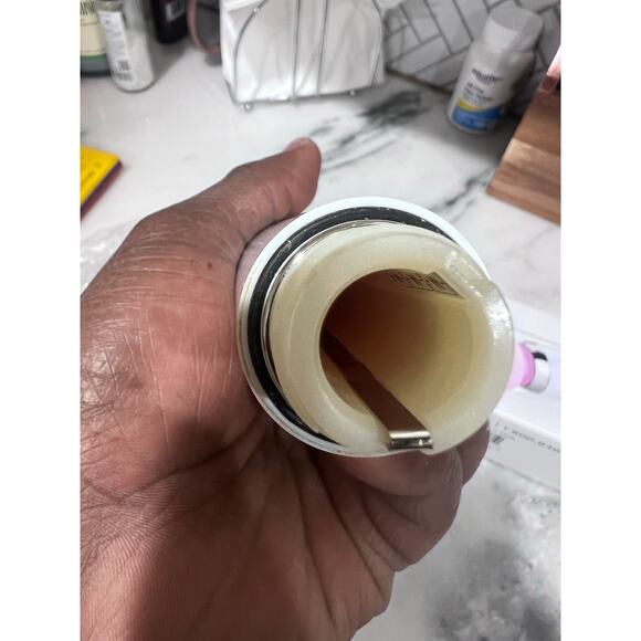 Brookstone Compact Personal Massager Water-Resistant Handheld Pink White - Picture 6 of 10